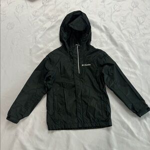Columbia Kids S Black Raincoat Windbreaker SEE DESCRIPTION